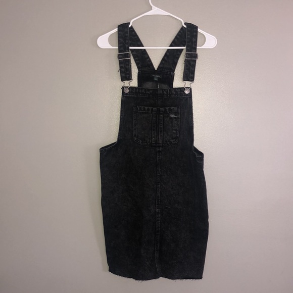 Wild Fable Women's Denim Pinafore Dress - Picture 8 of 11